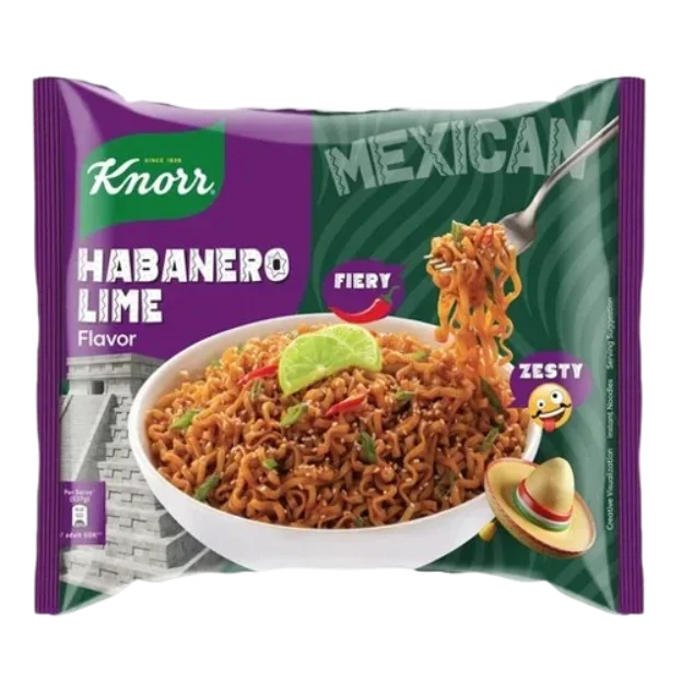 Knorr New Habanero Lime Noodles, 137g
