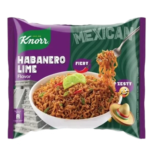 Knorr New Habanero Lime Noodles, 137g