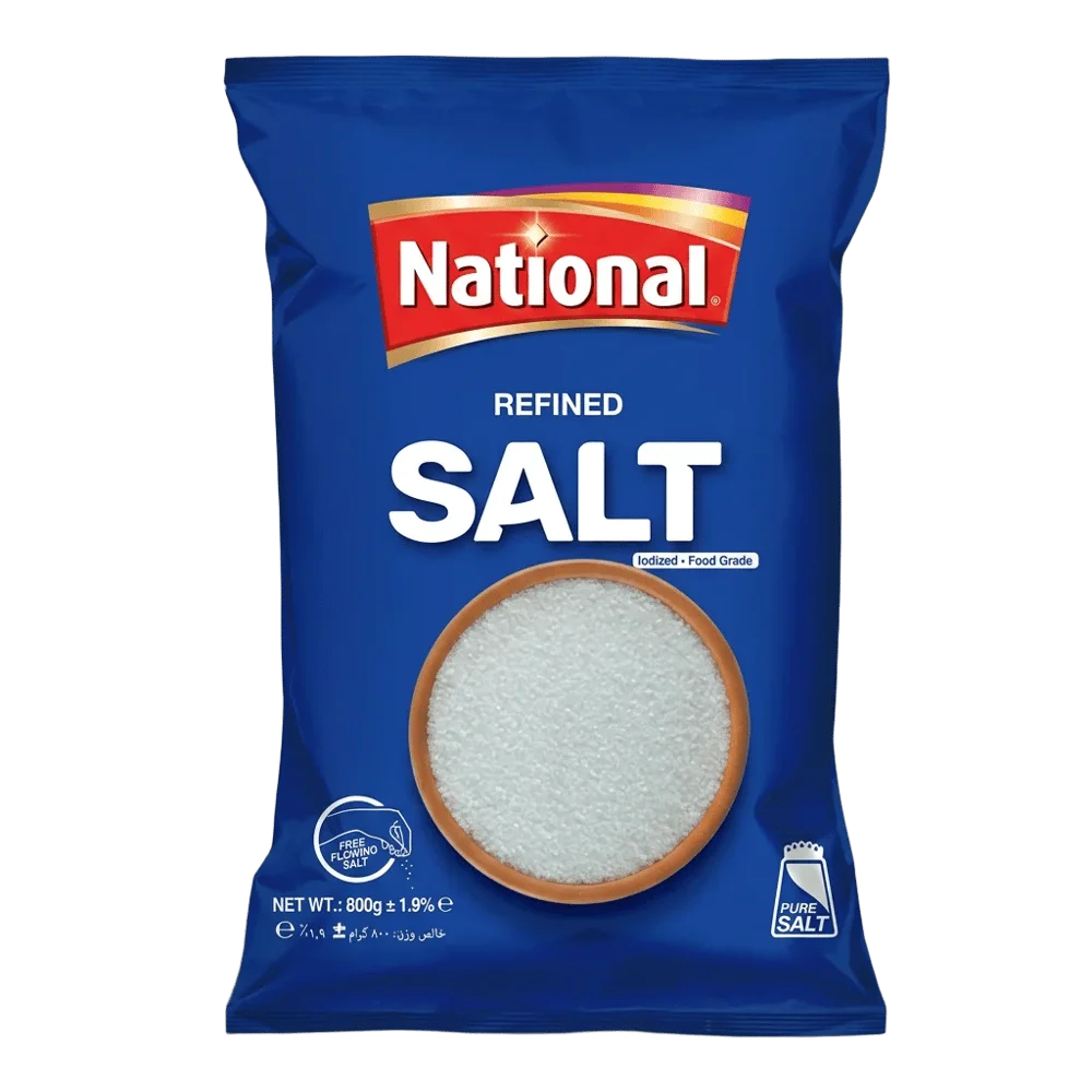 National Refined Salt 800g