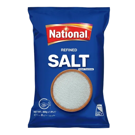 National Refined Salt 800g