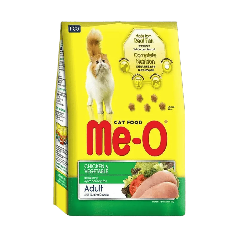 Me-O Cat Food Chicken & Vegetable Adult - 450g