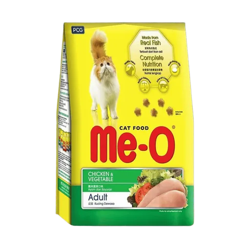 Me-O Cat Food Chicken & Vegetable Adult - 450g