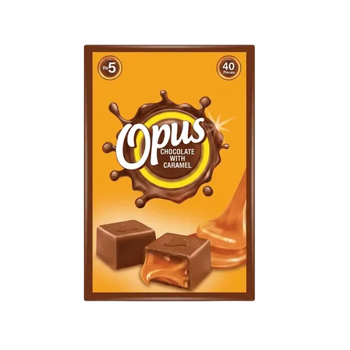 Giggly Opus Chocolate With Caramel | Rs.5 - 40pcs