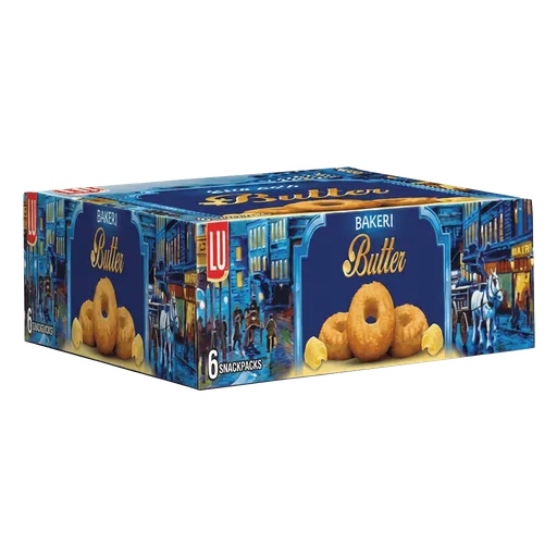 Lu Bakeri Butter Biscuits | Snack Pack - 6pcs