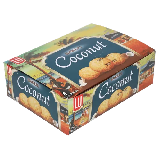 Lu Bakeri Coconut Biscuits | Snack Pack - 6pcs