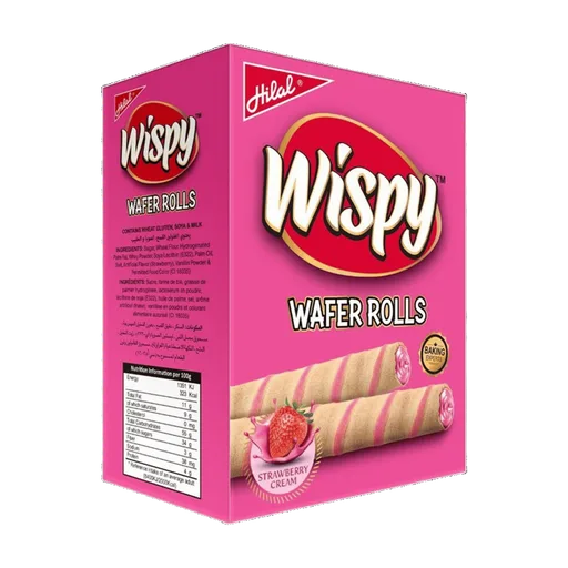 Wispy - Rolls - Strawberry (24 pieces)