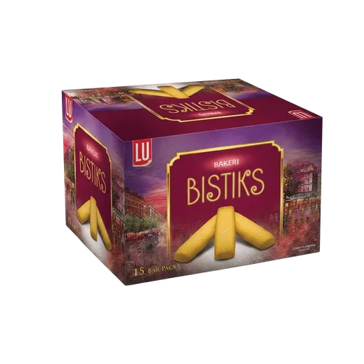Lu Bakeri Bistiks Biscuits | Bar Pack - 15pcs