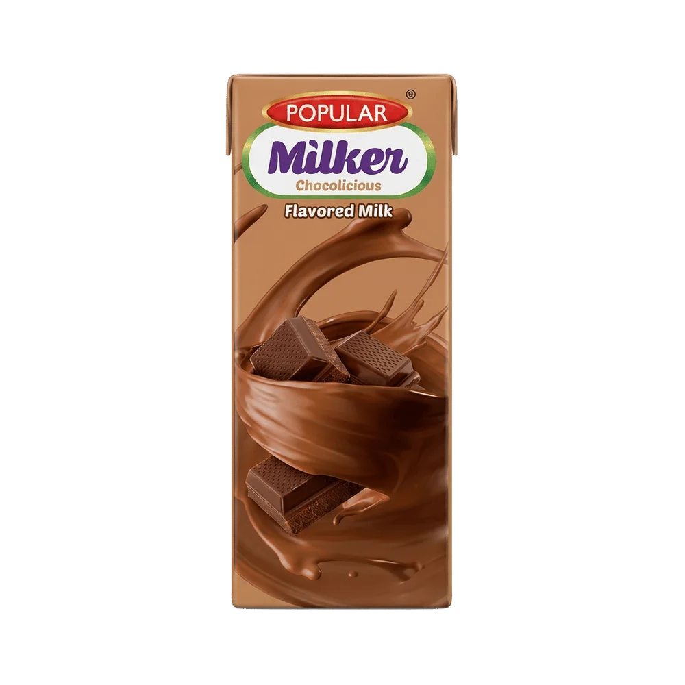 Popular Milken Chocolate Flavored Milk 180ml