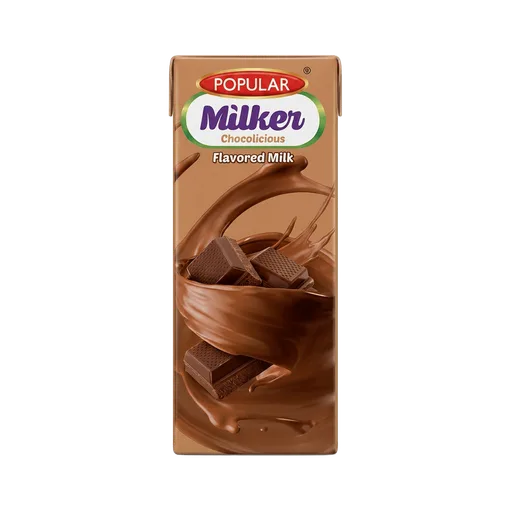 Popular Milken Chocolate Flavored Milk 180ml
