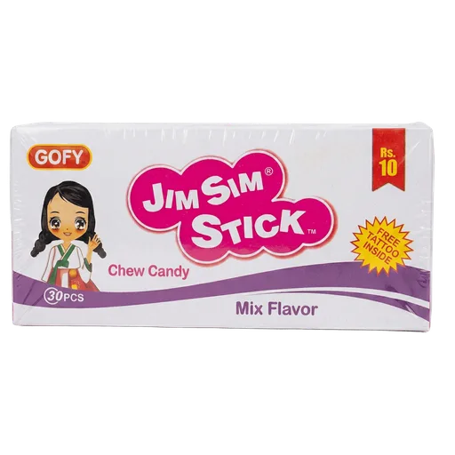 Jim Sim Stick Rs.10 (Box) - 30pcs