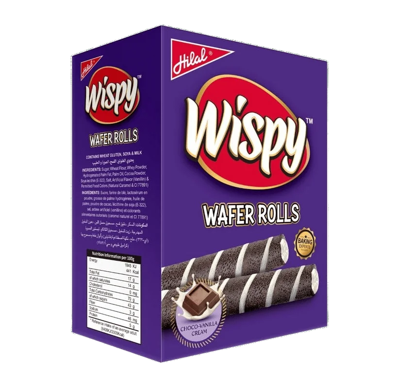 Wispy Choco Vanilla Rolls - 24 pcs