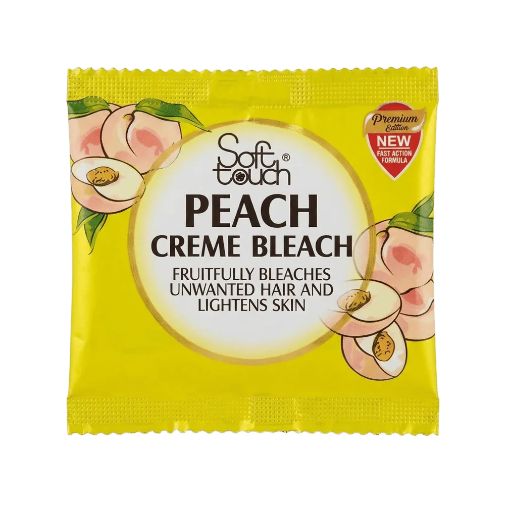 Soft Touch Peach Cream Bleach Salon Sachet