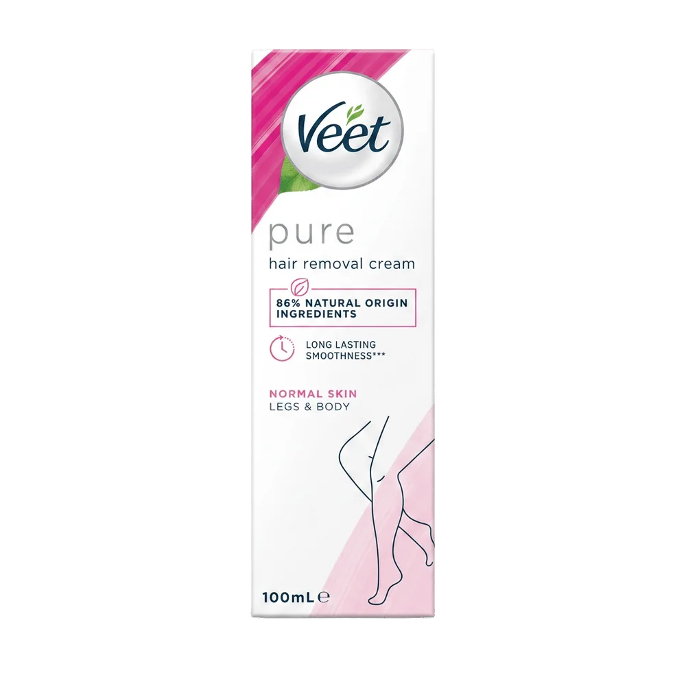 Veet Pure Hair Removal Cream Normal Skin 100ml