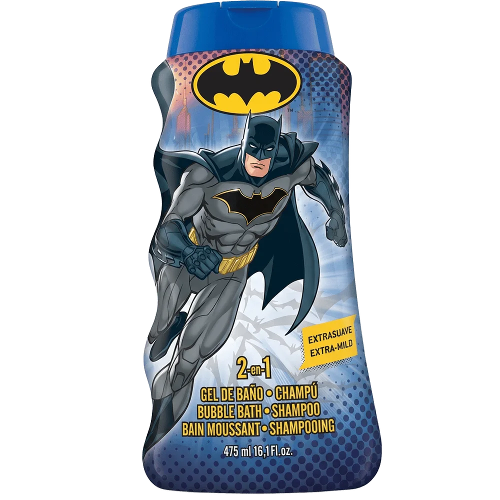 Lorenay Batman Bubble Bath + Kids Shampoo, 475ml