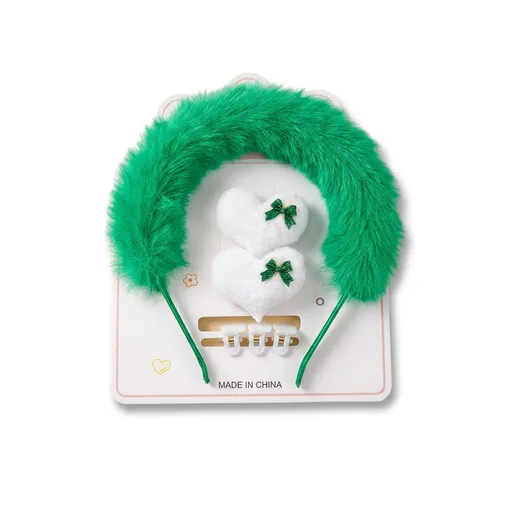 Hair Band and Clips Set / 14 August - Independence Day Accessories Set for Kids