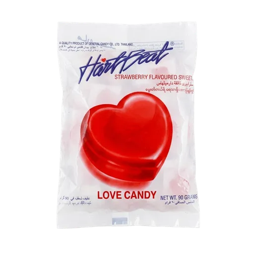 Heartbeat Strawberry Love Candy 90g