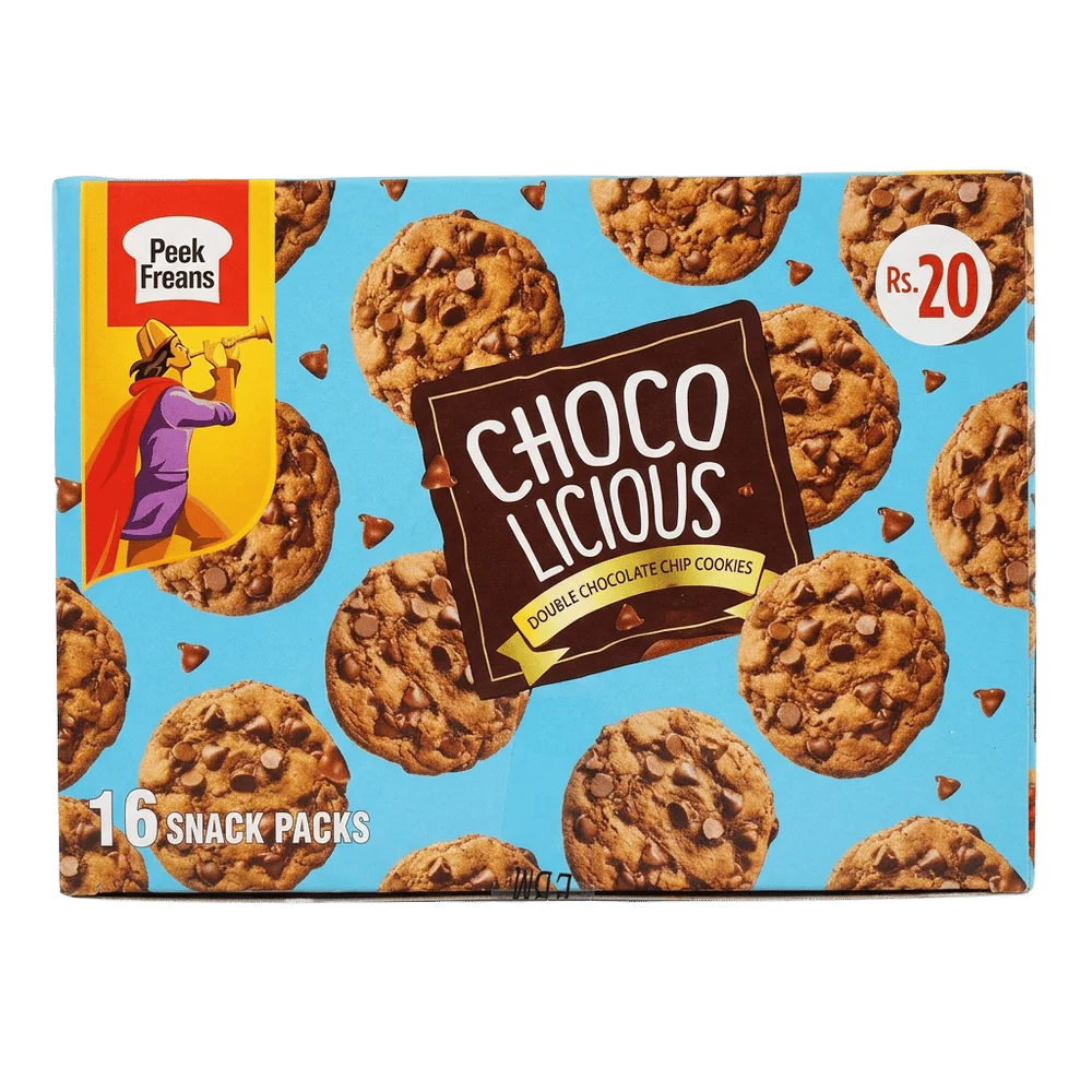 Peek Freans Chocolicious Cookies - 16 Snack Packs