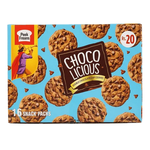 Peek Freans Chocolicious Cookies - 16 Snack Packs
