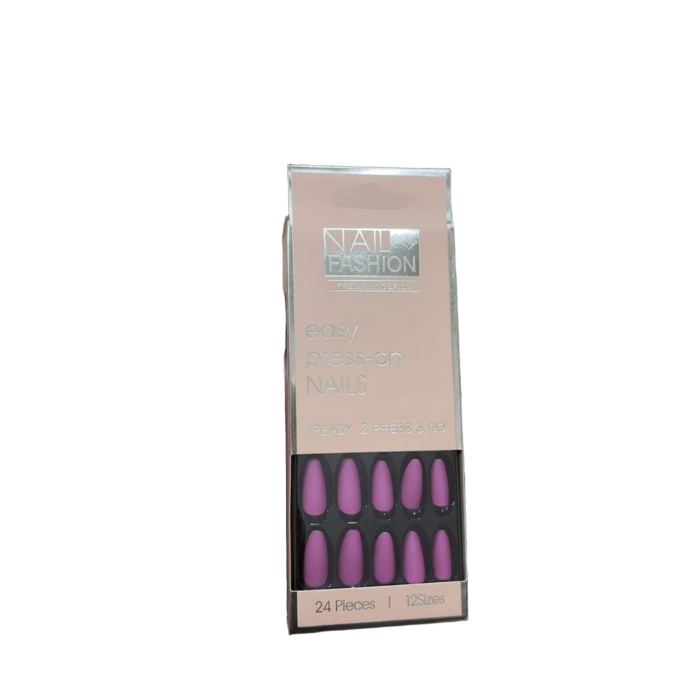 Press-on-Nails Matte / Magenta