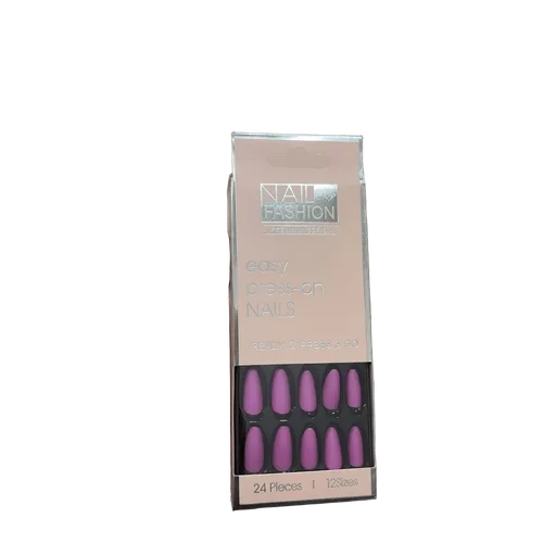 Press-on-Nails Matte / Magenta