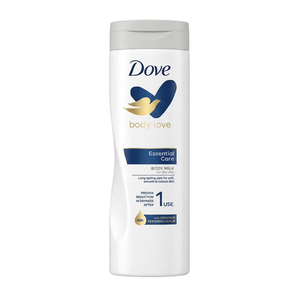 Dove Essential Care Body Milk 48h - 250ml