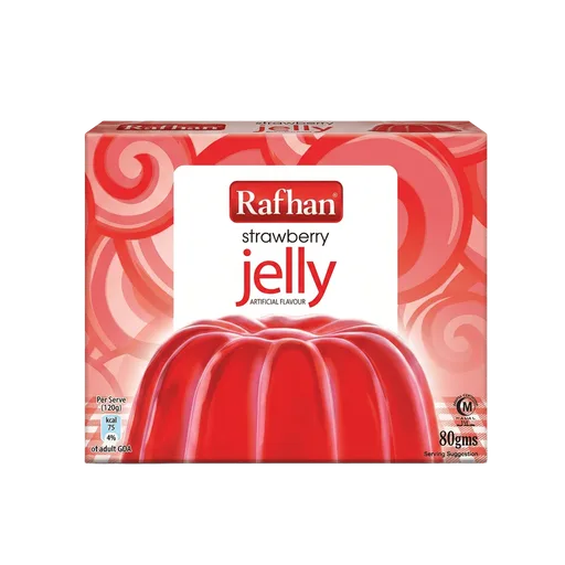 Rafhan Strawberry Jelly 80gm