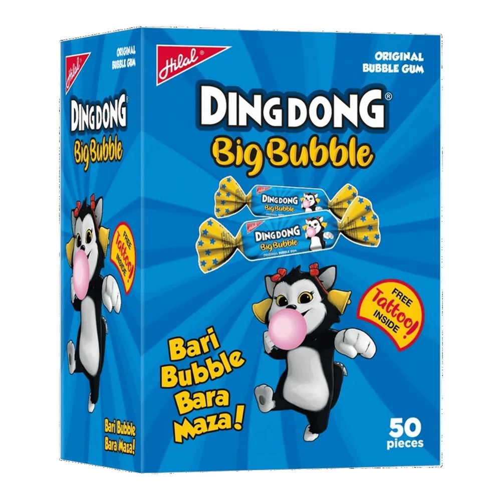 Ding Dong - Big Bubble 50 Piece
