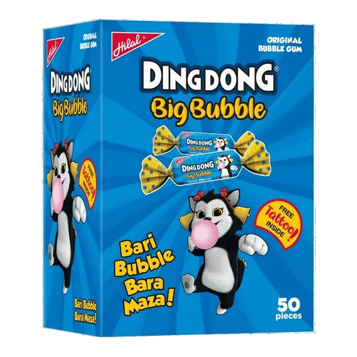 Ding Dong - Big Bubble 50 Piece