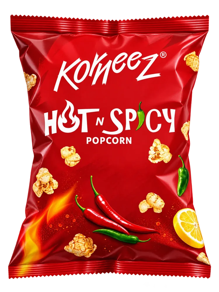 Korneez Hot & Spicy Popcorn