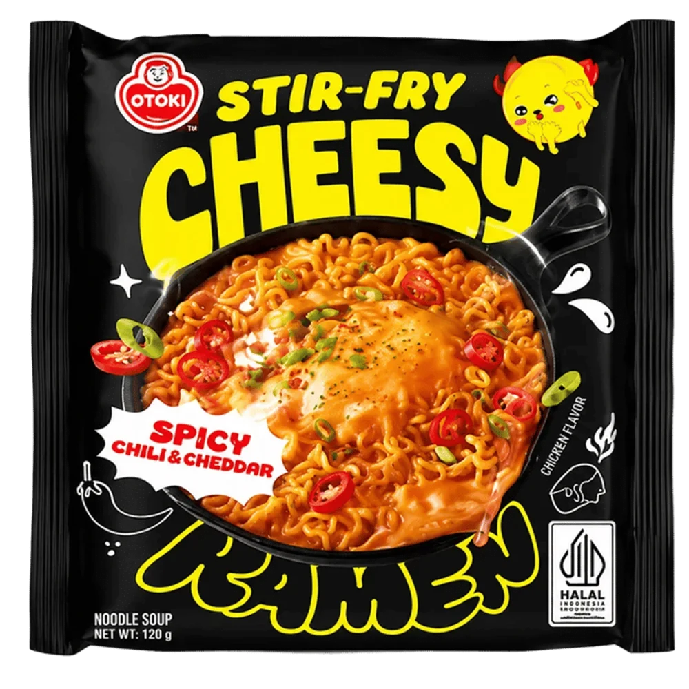 Otoki Stir-Fry Cheesy Spicy Ramen 120g