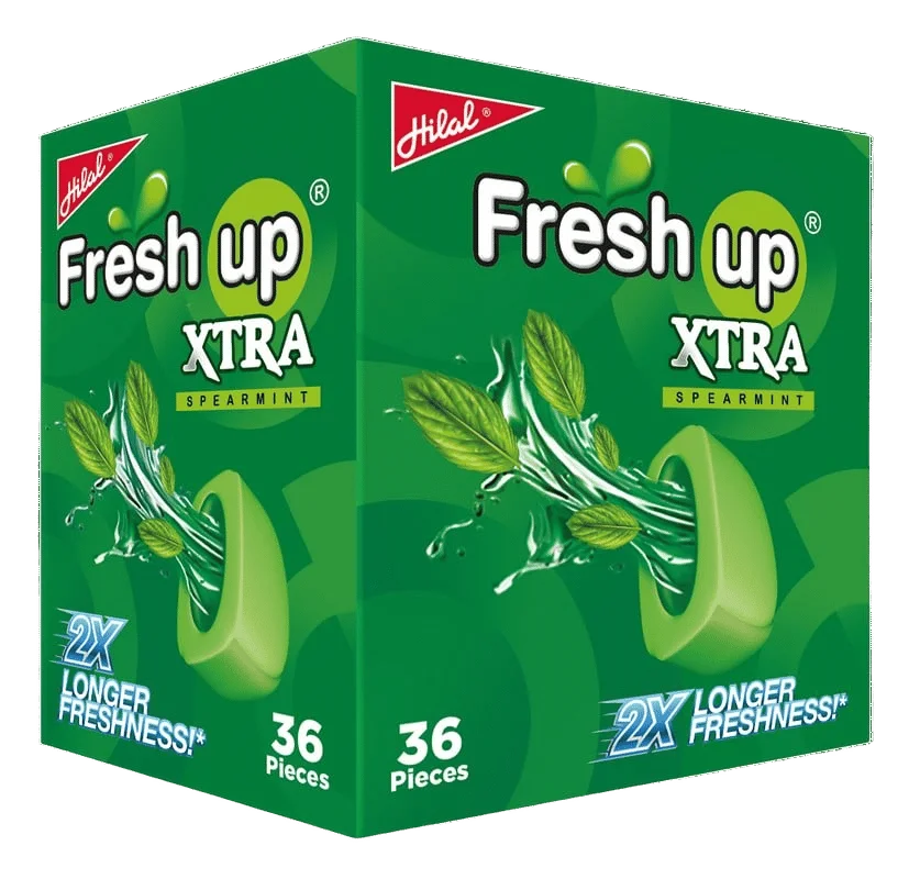 Freshup Xtra Spearmint Box (50 Pieces)
