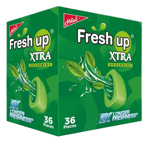 Freshup Xtra Spearmint Box (50 Pieces)
