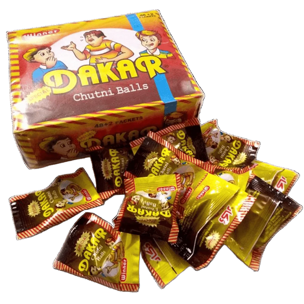 Winner Dakar Chutni Balls (Box) - 24pcs