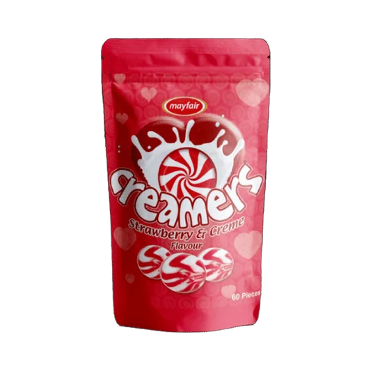 Mayfair Creamers Strawberry Candy Pouch - 100pcs
