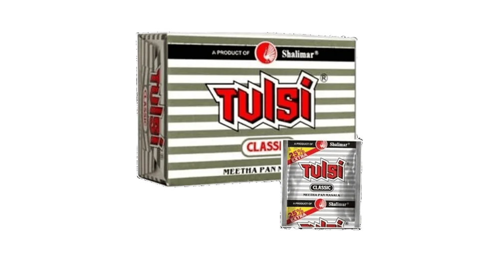 Shalimar Tulsi Classic Supari - Sweet Pan Masala (48-Packs)