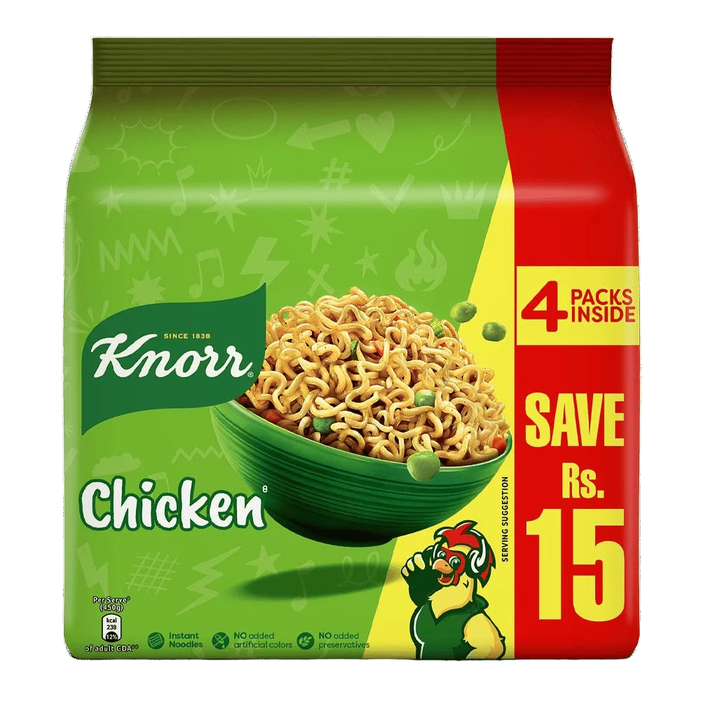 Knorr Noodles Chicken, RS 50 x 4-Pack