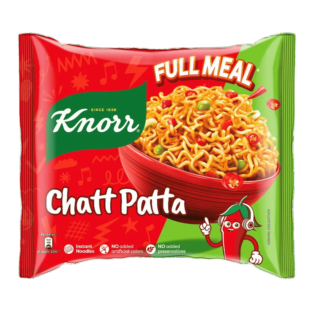 Knorr Chatt Patta Noodles — Full Meal