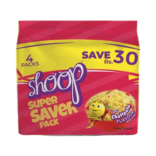 Shan Shoop ChattPata Noodles Super Saver Pack Of 4
