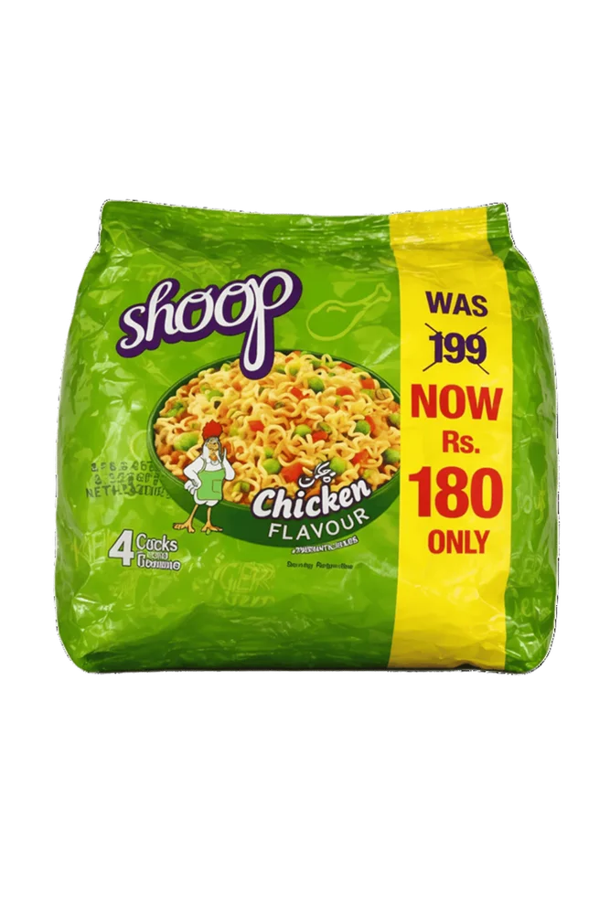 Shan Shoop Noodles Chicken Super Saver Pack of 4