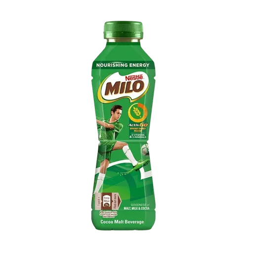 Milo Cocoa Malt Drink Bottle, Cocoa Malt Beverage, 220ml