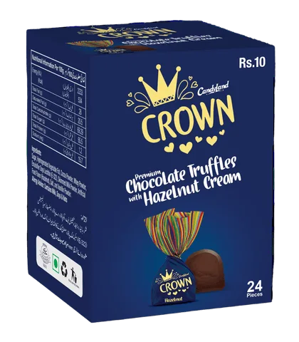 Candyland Crown Hazelnut Chocolate (24 pieces)