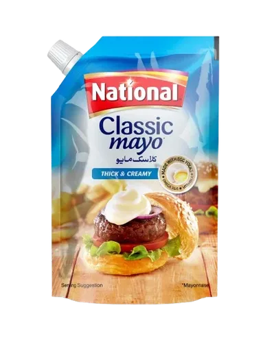 National Classic Mayo Thick &amp; Creamy 450 ml