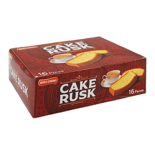 Bisconni Cake Rusk, (16 packs)