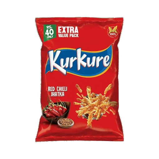 Kurkure Red Chilli Jhatka Rs 40 ( Red Kurkure )