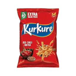 Kurkure (Red Chilli Jhatka) - Rs.40 Pack