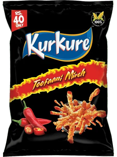 Kurkure Black Toofaani Mirch, Rs 40 ( Black Kurkure )