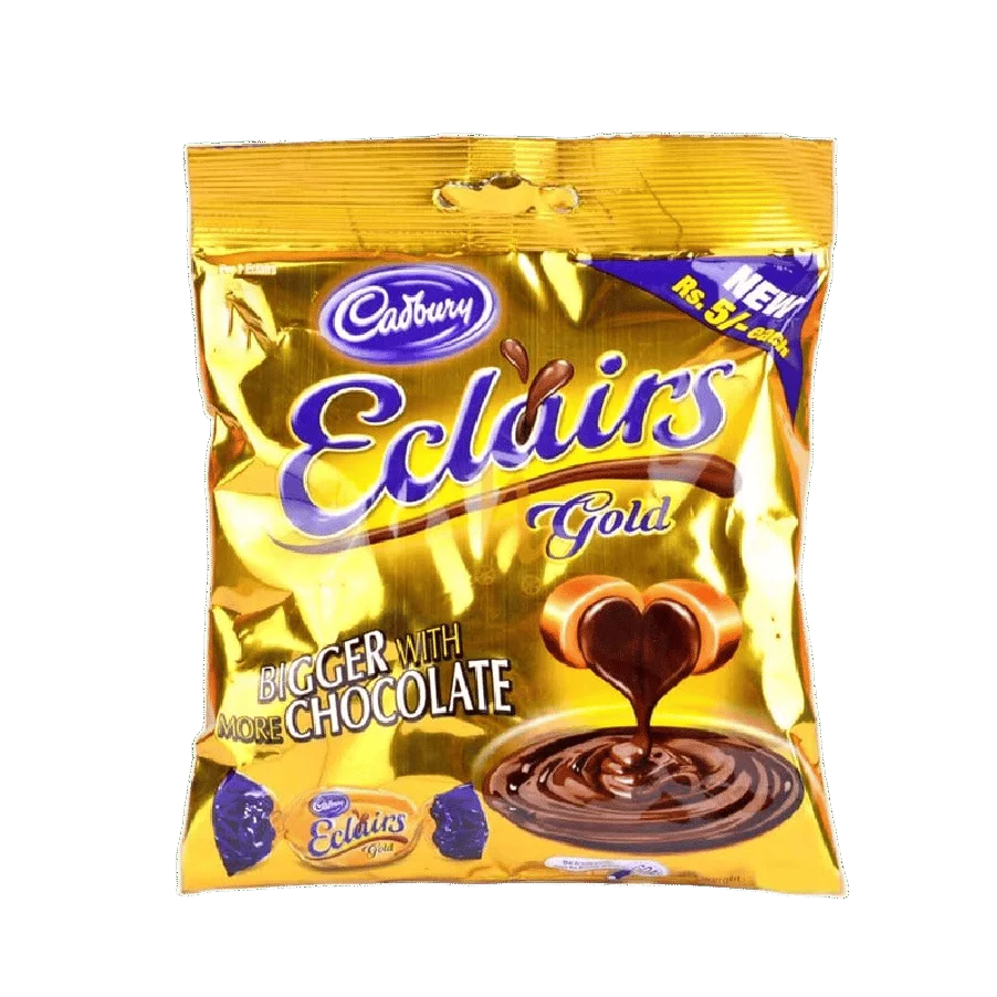 Cadbury Eclairs Gold Candy Pouch - 45pcs