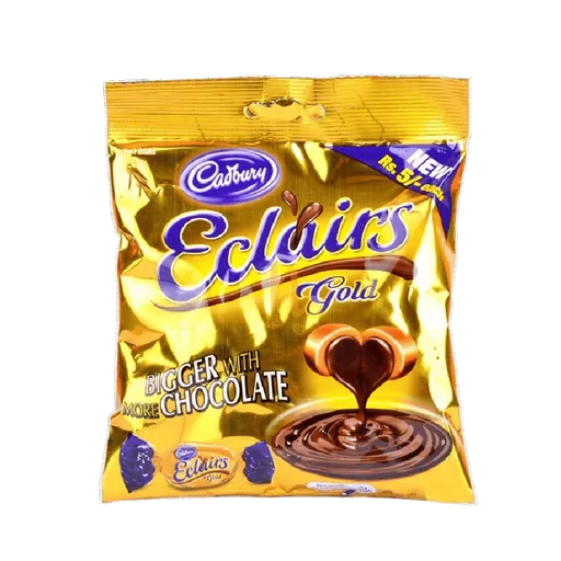 Cadbury Eclairs Gold Candy Pouch - 45pcs