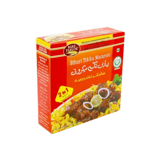 Bake Parlour 2-In-1 Bihari Tikka Macaroni Box 250g