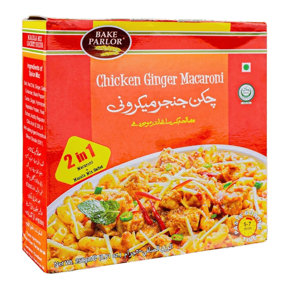 Bake Parlor Chicken Ginger Macaroni, 250g Box